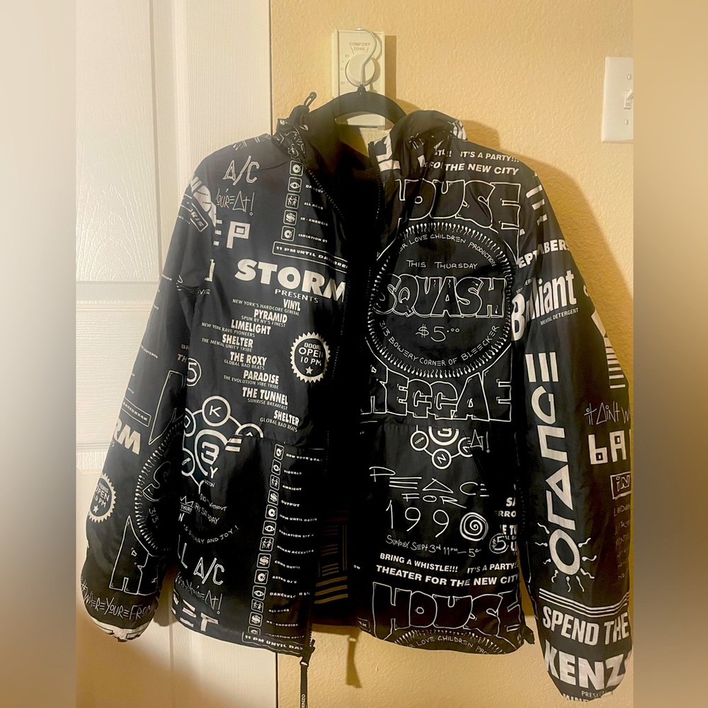 Kenzo Reversible Hooded Windbreaker Men’s S